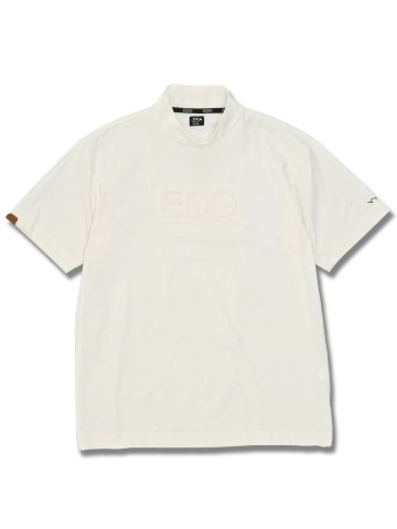 【大きいサイズ】エドウィン ゴルフ/EDWIN GOLF エンボス モックネック半袖Tシャツ