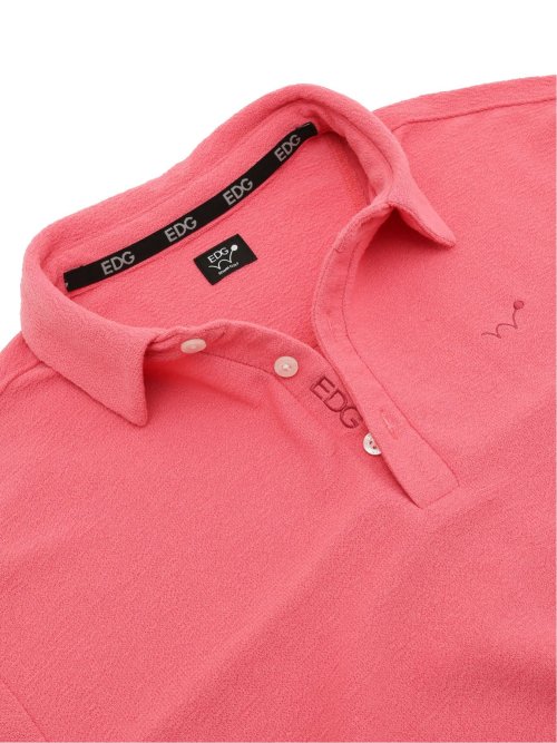 【大きいサイズ】エドウィン ゴルフ/EDWIN GOLF ドライミックス パイル半袖ポロシャツ