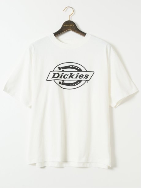 【大きいサイズ】ディッキーズ/Dickies 綿天竺 ロゴ プリント クルー 半袖 Tシャツ