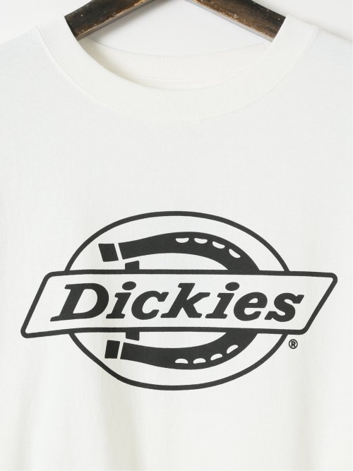 【大きいサイズ】ディッキーズ/Dickies 綿天竺 ロゴ プリント クルー 半袖 Tシャツ