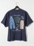 【大きいサイズ】ディッキーズ/Dickies 綿天竺 グラフィック プリント クルー 半袖 Tシャツ