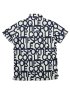 【大きいサイズ】ルコックスポルティフ ゴルフ/le coq sportif GOLF タイポグラフィープリント 半袖ポロシャツ