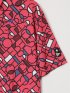 【大きいサイズ】ルコックスポルティフ ゴルフ/le coq sportif GOLF モンドリアングラフィック小柄 半袖ポロシャツ