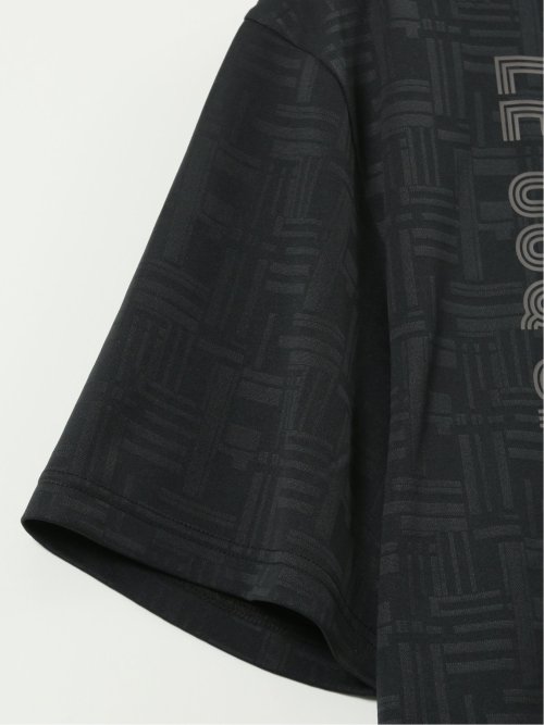 【大きいサイズ】ルコックスポルティフ ゴルフ/le coq sportif GOLF チェックジャガード モックネック 半袖 Tシャツ