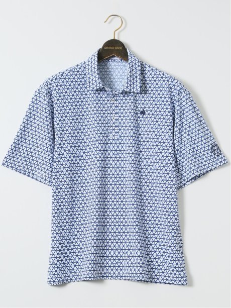 【大きいサイズ】ルコックスポルティフ ゴルフ/le coq sportif GOLF 三角ロゴ 小柄 半袖 ポロシャツ