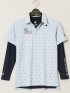 【大きいサイズ】ルコックスポルティフ ゴルフ/le coq sportif GOLF 長袖インナー付き 半袖ポロシャツ