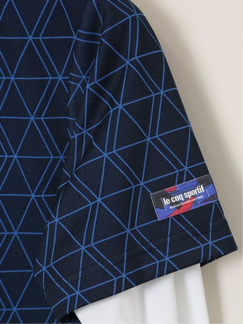 【大きいサイズ】ルコックスポルティフ ゴルフ/le coq sportif GOLF 長袖インナー付き 半袖ポロシャツ