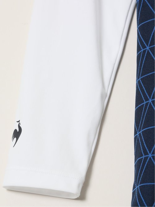 【大きいサイズ】ルコックスポルティフ ゴルフ/le coq sportif GOLF 長袖インナー付き 半袖ポロシャツ