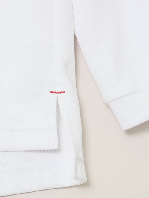 【大きいサイズ】ルコックスポルティフ ゴルフ/le coq sportif GOLF トライアングルジャガード 長袖ポロシャツ