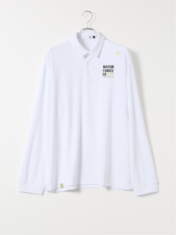 ポロシャツ 長袖 メンズ 大きいサイズ ストレッチ 吸汗速乾 UV ルコック スポルティフ ゴルフ/le coq sportif GOLF