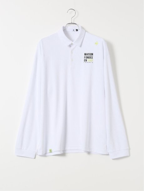 ポロシャツ 長袖 メンズ 大きいサイズ ストレッチ 吸汗速乾 UV ルコック スポルティフ ゴルフ/le coq sportif GOLF