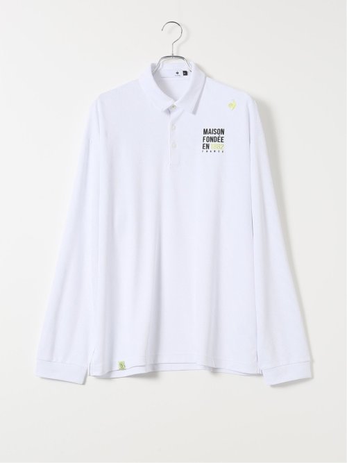ポロシャツ 長袖 メンズ 大きいサイズ ストレッチ 吸汗速乾 UV ルコック スポルティフ ゴルフ/le coq sportif GOLF