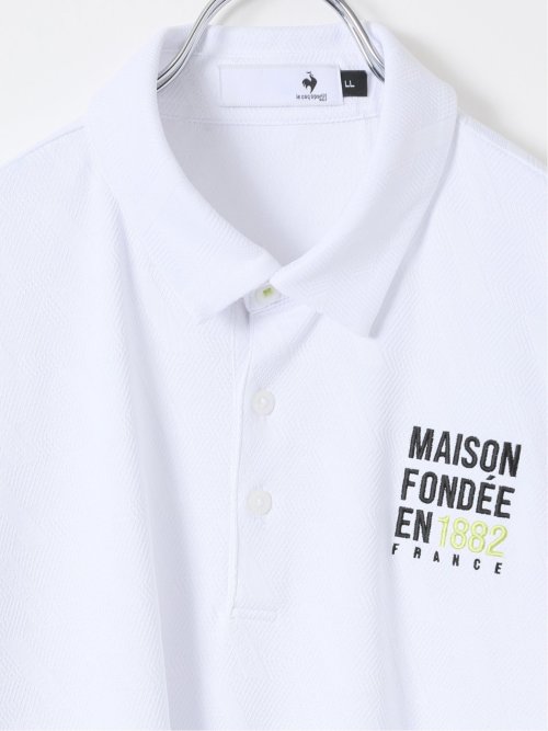 ポロシャツ 長袖 メンズ 大きいサイズ ストレッチ 吸汗速乾 UV ルコック スポルティフ ゴルフ/le coq sportif GOLF