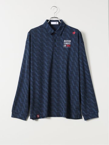 ポロシャツ 長袖 メンズ 大きいサイズ ストレッチ 吸汗速乾 UV ルコック スポルティフ ゴルフ/le coq sportif GOLF