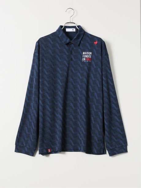 ポロシャツ 長袖 メンズ 大きいサイズ ストレッチ 吸汗速乾 UV ルコック スポルティフ ゴルフ/le coq sportif GOLF