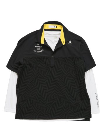 【大きいサイズ】ルコックスポルティフ ゴルフ/le coq sportif GOLF インナーセット半袖ポロシャツ