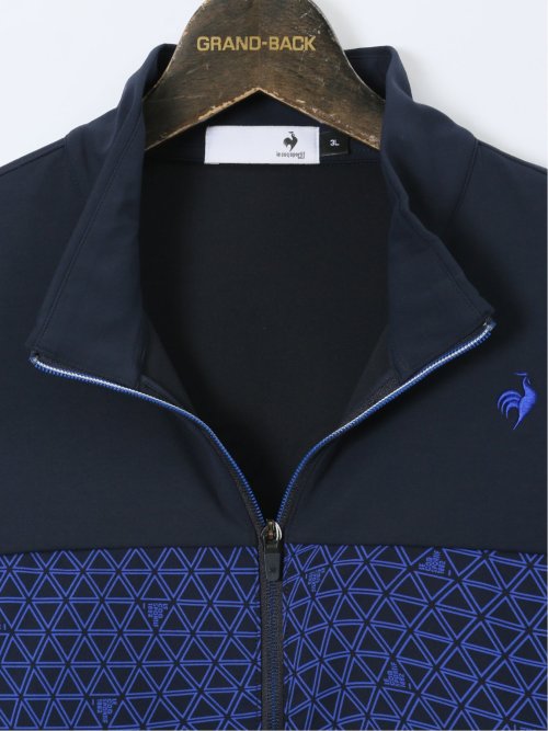 【大きいサイズ】ルコックスポルティフ ゴルフ/le coq sportif GOLF ハイブリッド長袖ミドラー