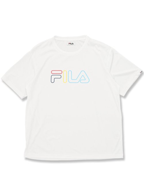 【大きいサイズ】フィラ/FILA 軽量メッシュ 半袖Tシャツ