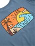 【大きいサイズ】オーシャン パシフィック/Ocean Pacific 綿天竺 クルーネック長袖Tシャツ