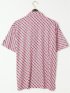 【大きいサイズ】フィラ ゴルフ/FILA GOLF チェッカーフラッグ柄 半袖 ポロシャツ