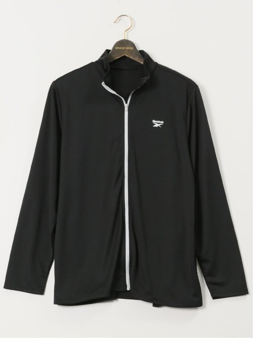 【大きいサイズ】リーボック/REEBOK UV ラッシュガード スタンドジャケット