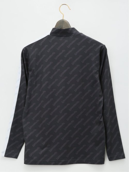 【大きいサイズ】ラウドマウス/LOUDMOUTH 裏起毛 モックネック長袖Tシャツ