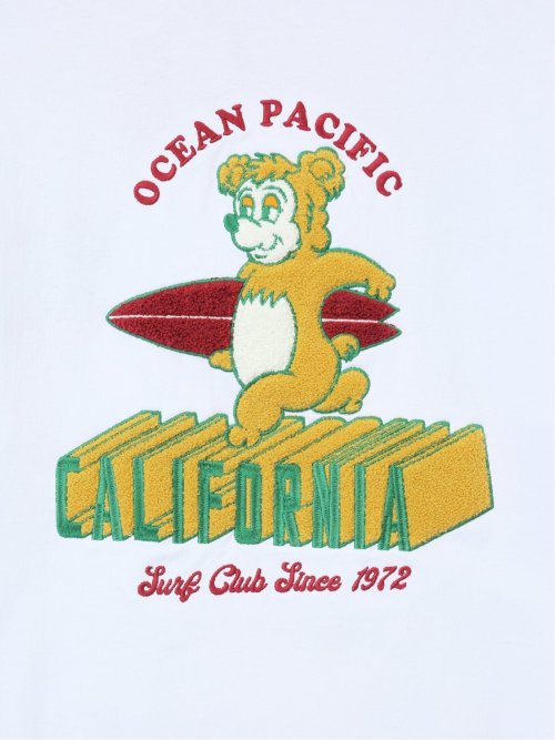 【大きいサイズ】オーシャン パシフィック/Ocean Pacific 綿天竺 クルーネック半袖Tシャツ