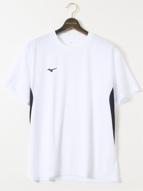 【大きいサイズ】ミズノ/MIZUNO 吸汗速乾 UVカット ナビドライ クルーネック 半袖 Tシャツ