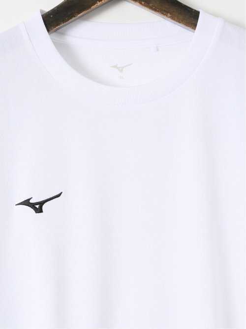 【大きいサイズ】ミズノ/MIZUNO 吸汗速乾 UVカット ナビドライ クルーネック 半袖 Tシャツ