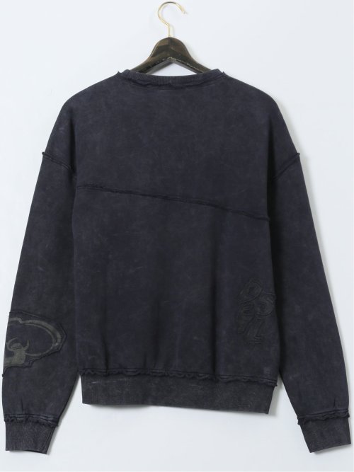 【大きいサイズ】デシグアル/Desigual ミッキーマウス タイダイ柄 クルースエット