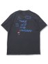 【大きいサイズ】デシグアル/Desigual アーティ刺繍 クルーネック半袖Tシャツ