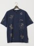 【大きいサイズ】デシグアル/Desigual 刺繍 クルーネック半袖Tシャツ