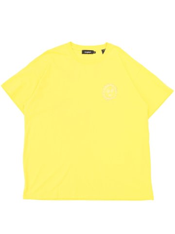 【大きいサイズ】デシグアル/Desigual 太陽モチーフ 半袖Tシャツ