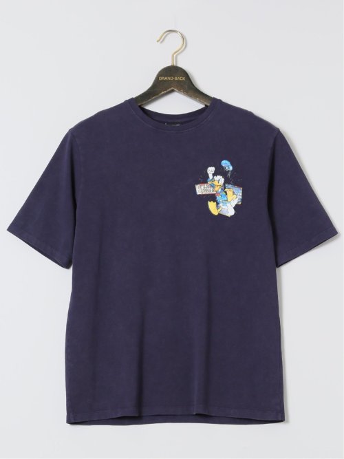 【大きいサイズ】デシグアル/Desigual ドナルド クルーネック半袖Tシャツ