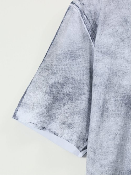 【大きいサイズ】デシグアル/Desigual Disney ミッキーマウス プリント クルーネック 半袖 Ｔシャツ