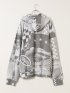フルジップ パーカー メンズ 長袖 大きいサイズ スエット 綿 コットン フーディー デシグアル/Desigual