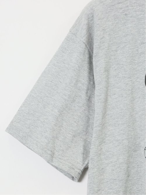 【大きいサイズ】エスパスヴェール/ESPACE VERT 綿天竺 ペンギン クルーネック半袖Ｔシャツ