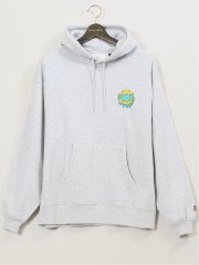 【大きいサイズ】フィリップ・ランバン/PHILIP LUMBANG 綿混スエット プリントプルパーカー