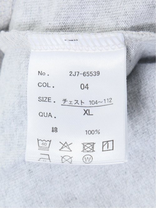 【大きいサイズ】ナツメグ/NUTMEG×CORNELL 綿100% プリントクルー長袖Ｔシャツ