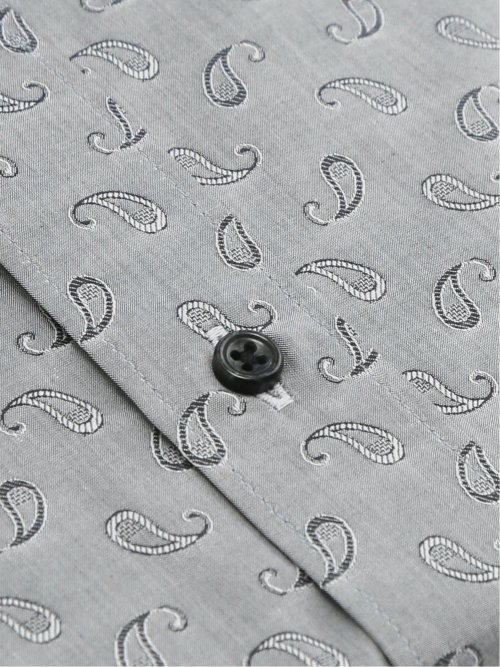 【大きいサイズ】ファットゥーラ/FATTURA 日本製 綿100% ボタンダウン長袖シャツ