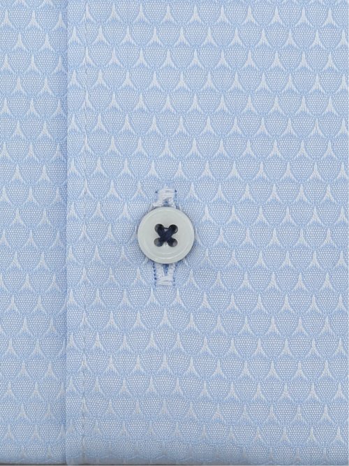 【大きいサイズ】ファットゥーラ/FATTURA 日本製 綿100% ワイドカラー長袖シャツ