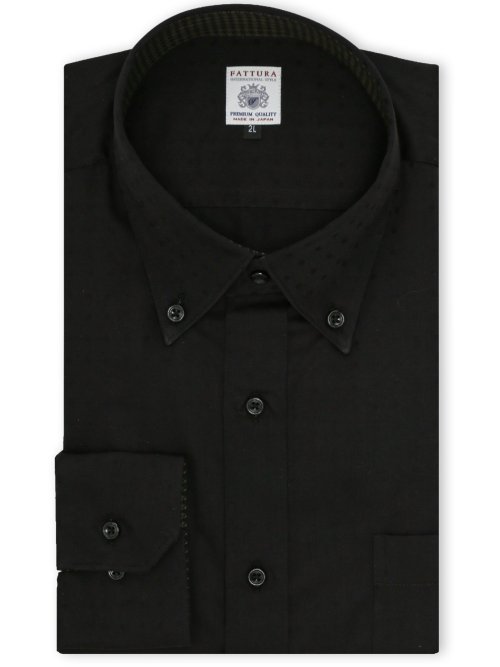 大きいサイズ】ファットゥーラ/FATTURA 日本製 綿100% ボタンダウン