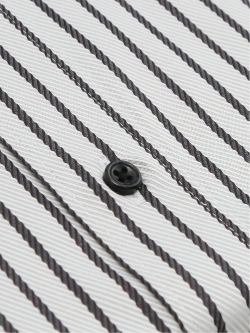 【大きいサイズ】ファットゥーラ/FATTURA 日本製 綿100% ボタンダウン長袖シャツ