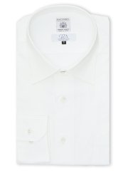 【大きいサイズ】ファットゥーラ/FATTURA 日本製 綿100% セミワイドカラー長袖シャツ