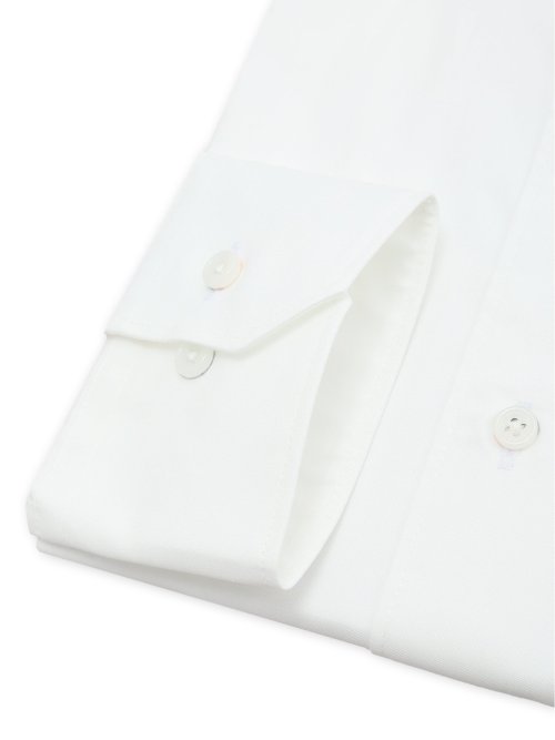 【大きいサイズ】ファットゥーラ/FATTURA 日本製 綿100% セミワイドカラー長袖シャツ