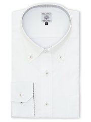 【大きいサイズ】ファットゥーラ/FATTURA 日本製 綿100% ボタンダウン長袖シャツ