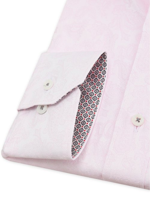 【大きいサイズ】ファットゥーラ/FATTURA 日本製 綿100% ボタンダウン長袖シャツ