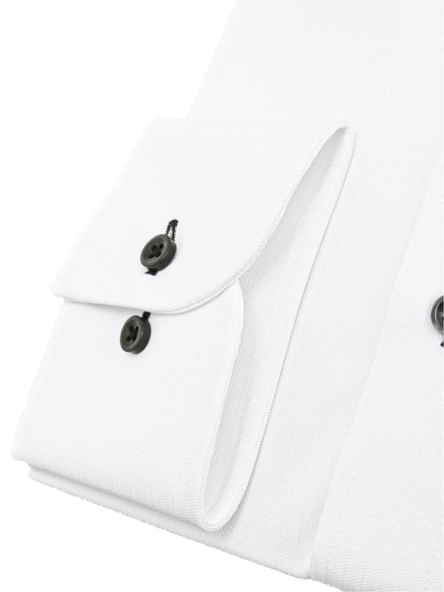 ノーアイロンストレッチ スタンダードフィット ボタンダウン長袖ニットシャツ