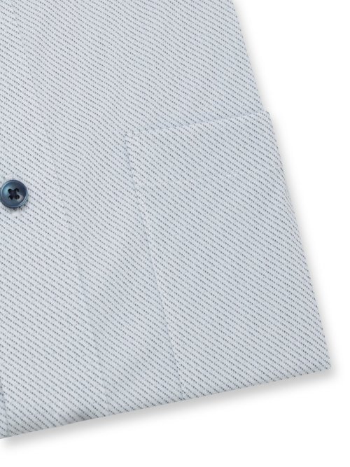 ノーアイロンストレッチ スタンダードフィット ワイドカラー長袖ニットシャツ