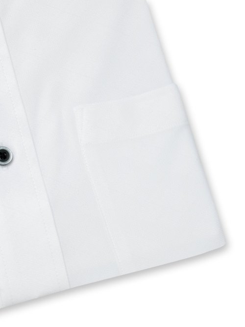 ノーアイロンストレッチ スタンダードフィット ボタンダウン長袖ニットシャツ